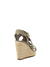 Sandali zeppa Verde Clarks