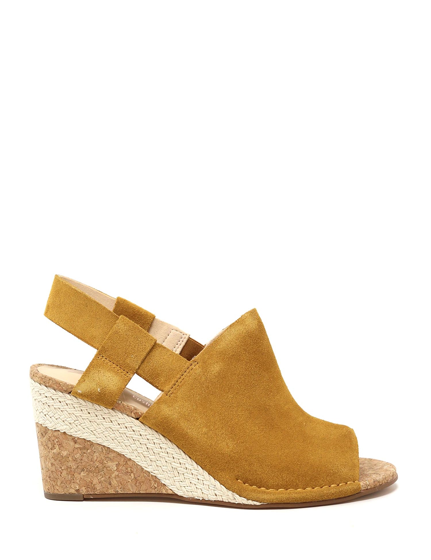 Sandali zeppa Giallo Clarks