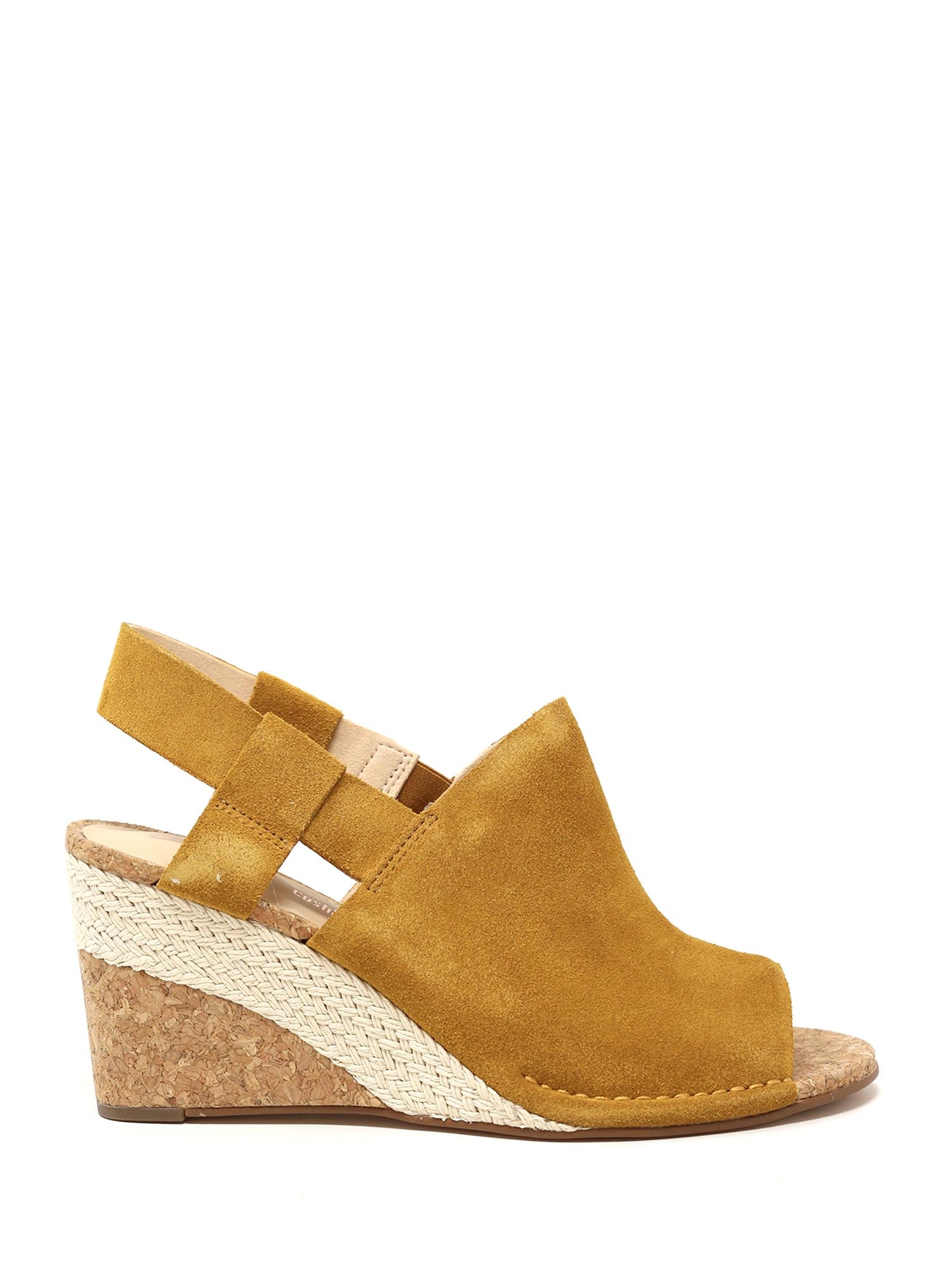 Sandali zeppa Giallo Clarks