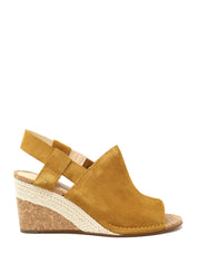 Sandali zeppa Giallo Clarks