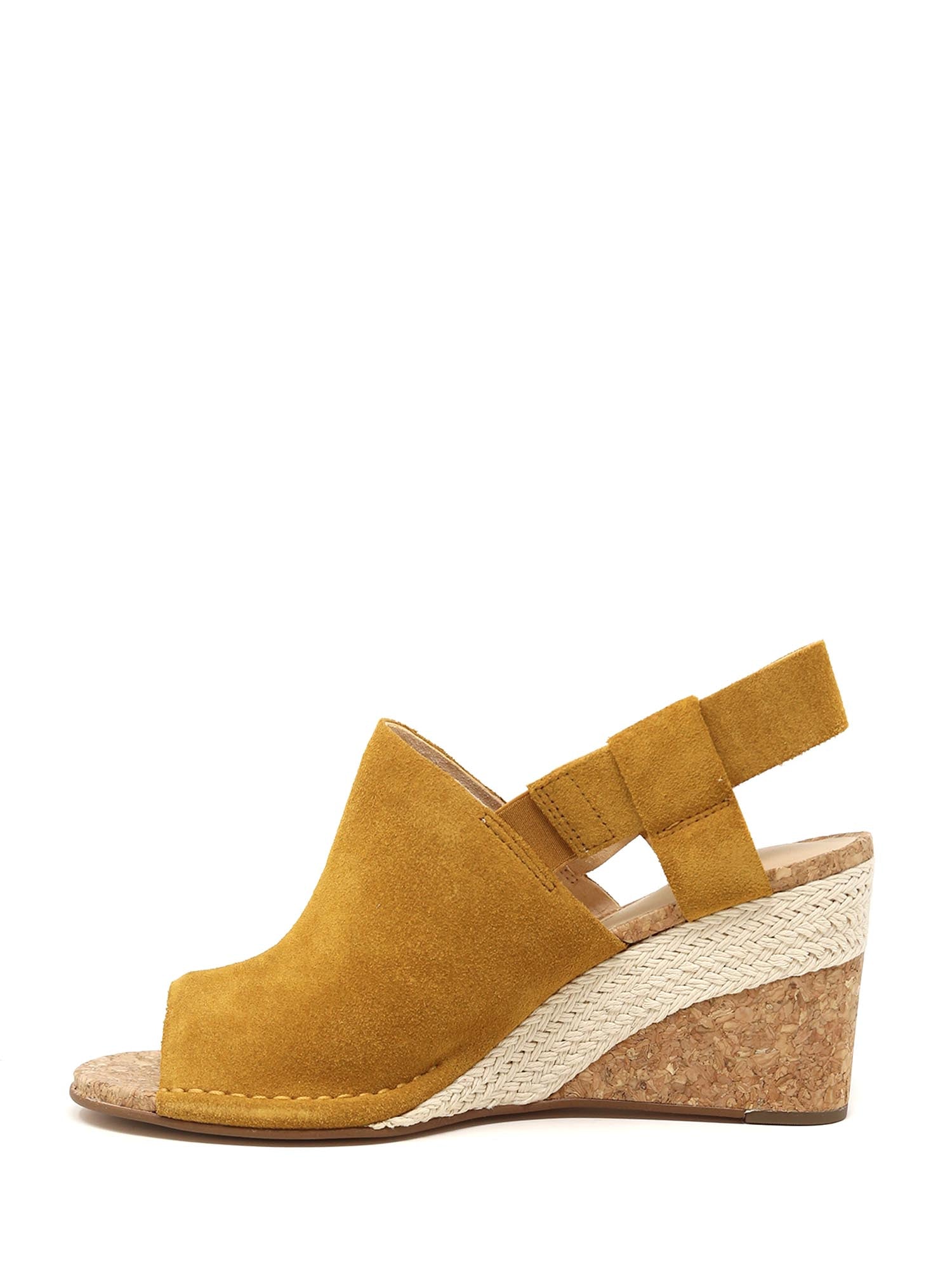 Sandali zeppa Giallo Clarks