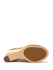 Sandali zeppa Giallo Clarks