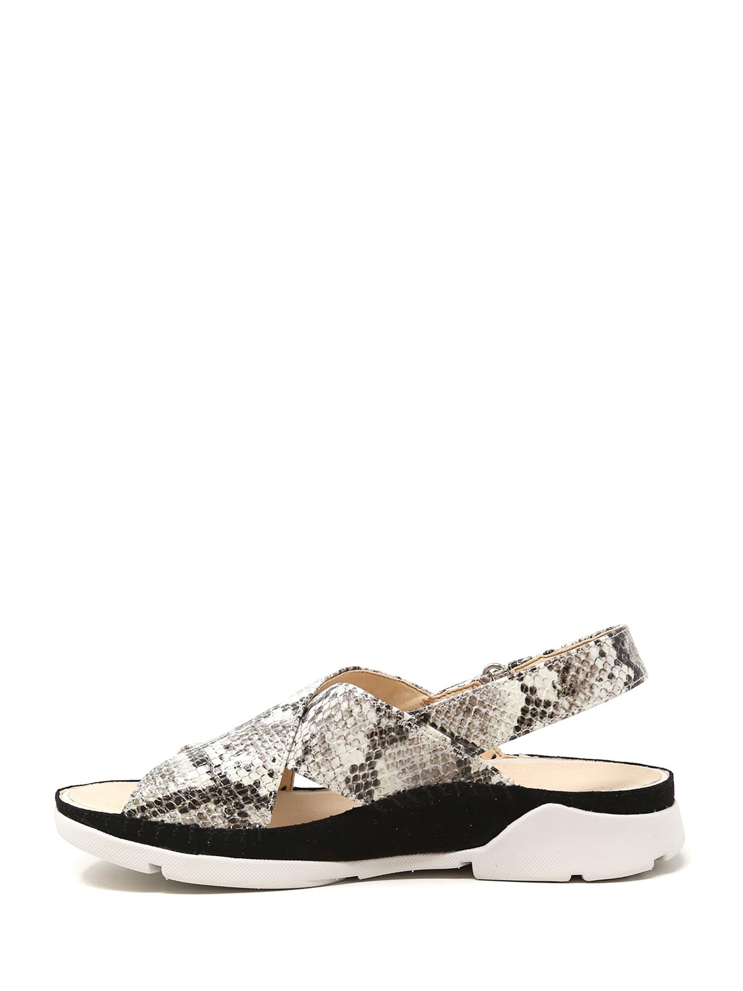 Sandali con strappi Grigio Clarks