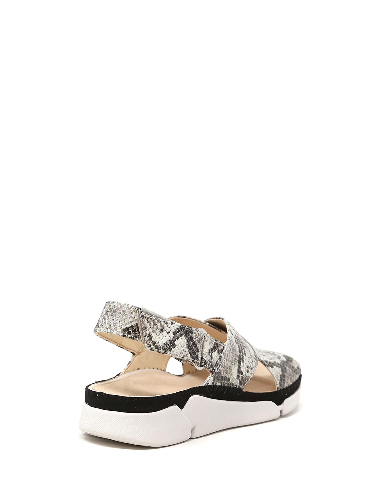 Sandali con strappi Grigio Clarks