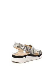 Sandali con strappi Grigio Clarks