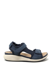 Sandali con strappi Blu Clarks