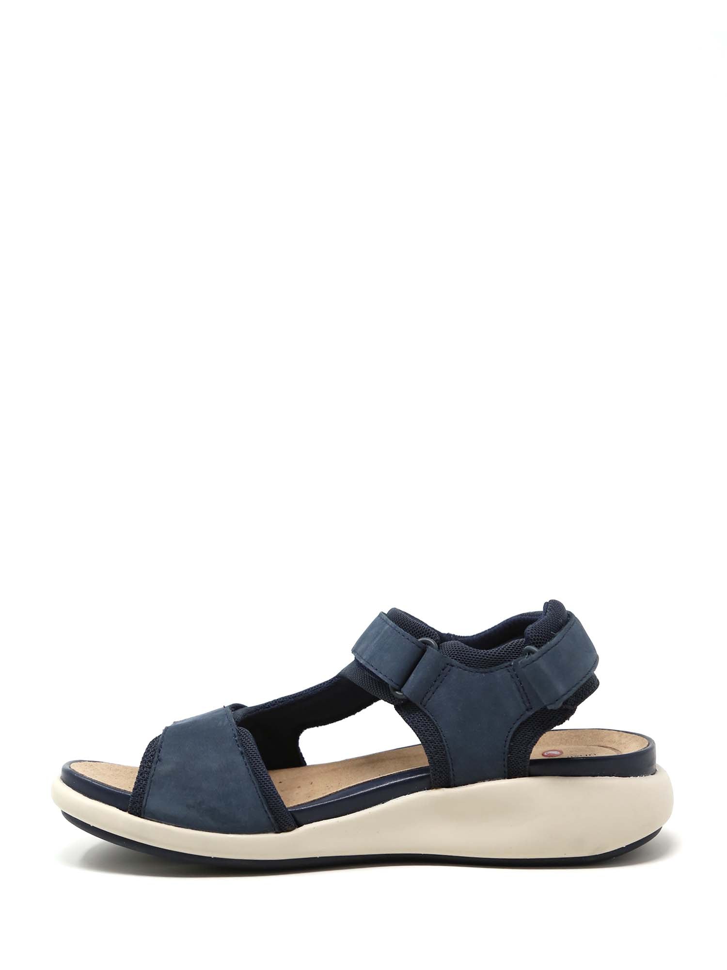 Sandali con strappi Blu Clarks
