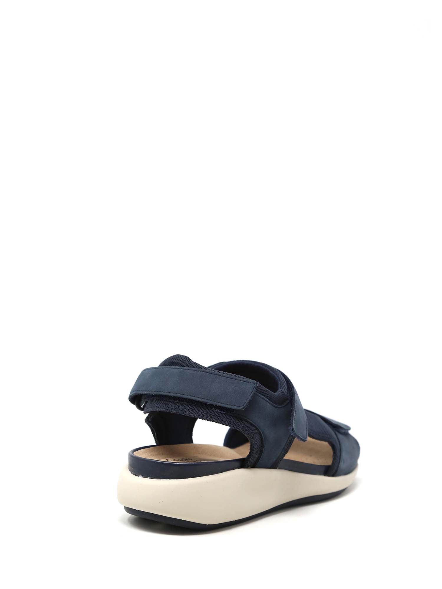 Sandali con strappi Blu Clarks