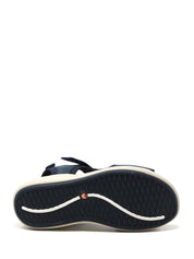 Sandali con strappi Blu Clarks