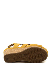 Sandali zeppa Giallo Clarks