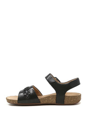 Sandali con strappi Nero Clarks