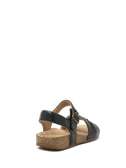 Sandali con strappi Nero Clarks