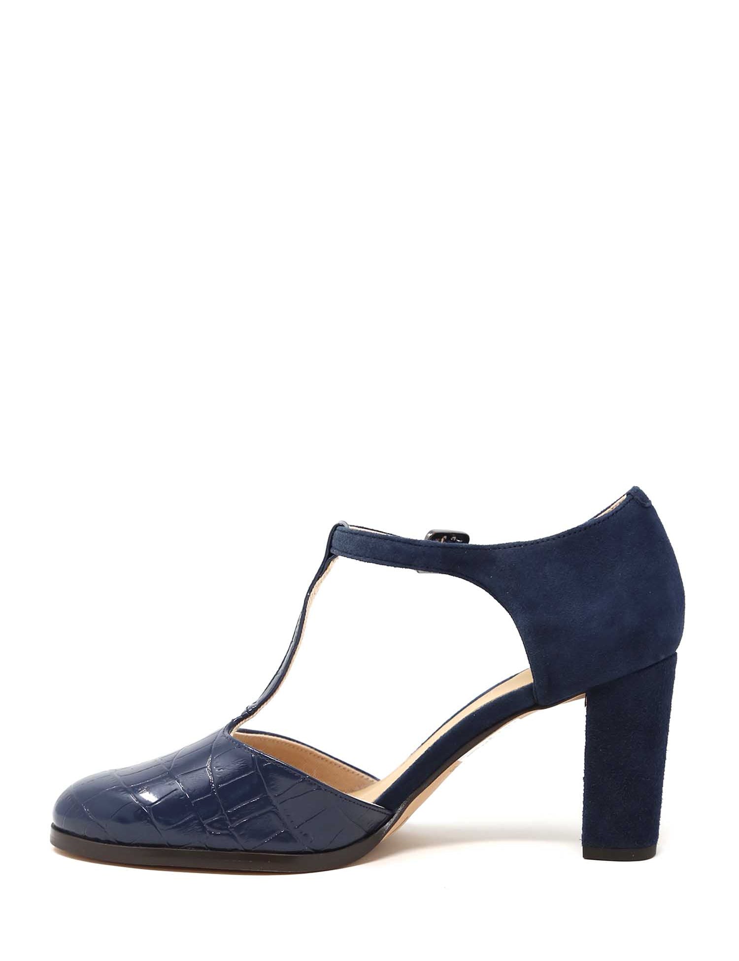 Sandali tacco Blu Clarks