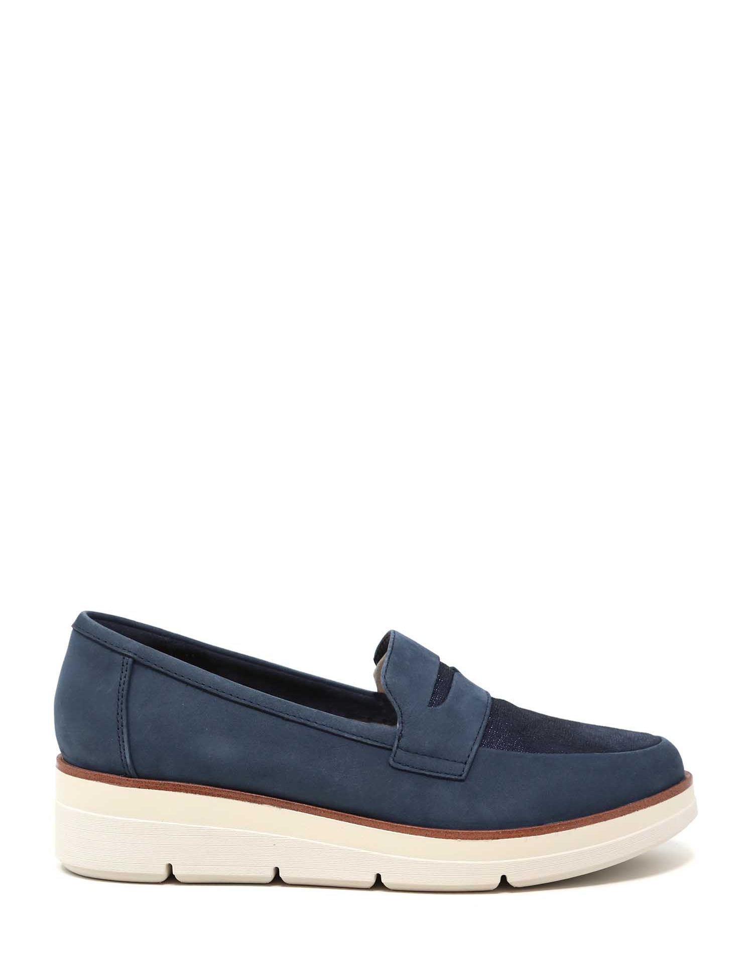 Mocassini Blu Clarks