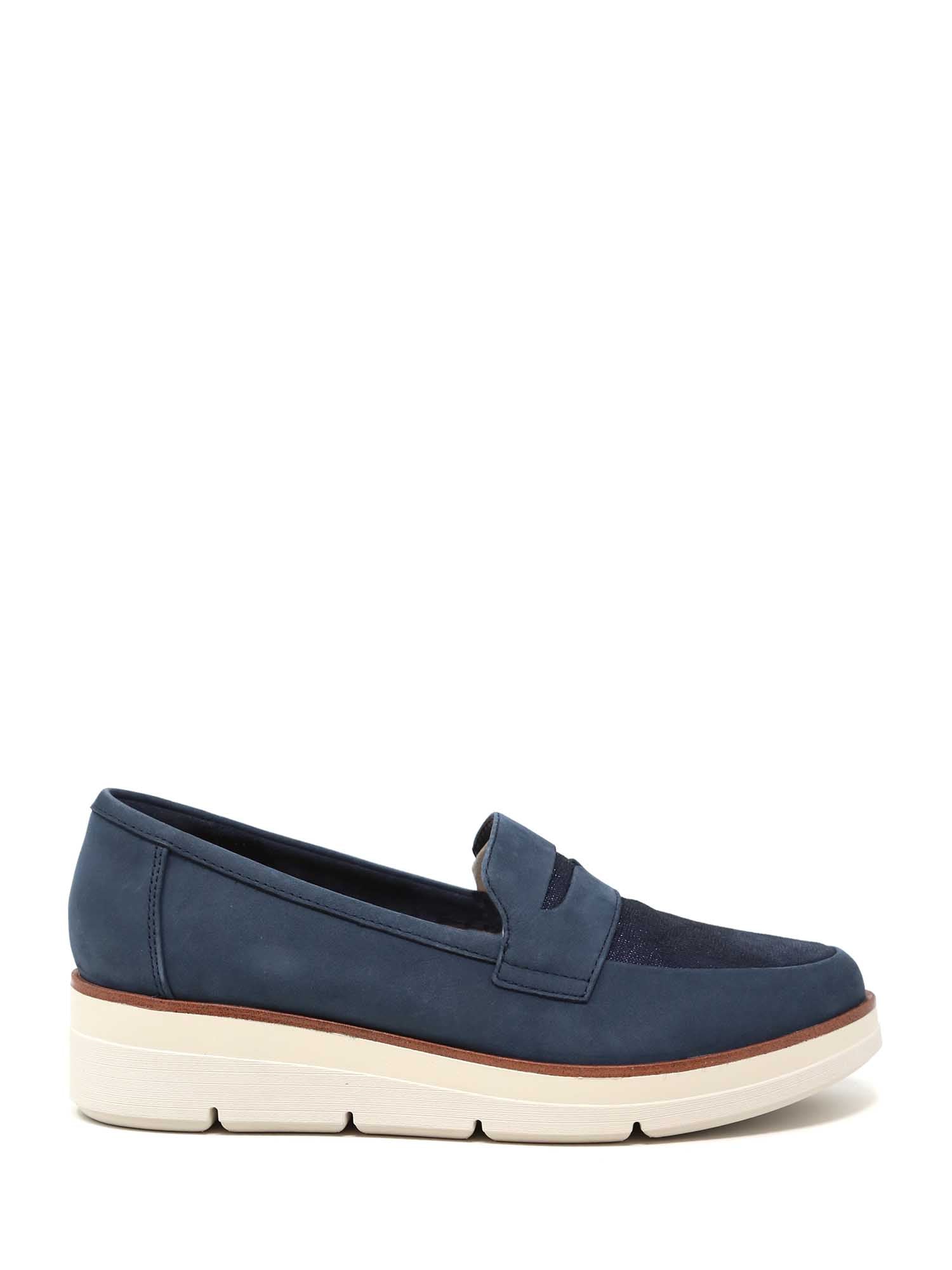 Mocassini Blu Clarks