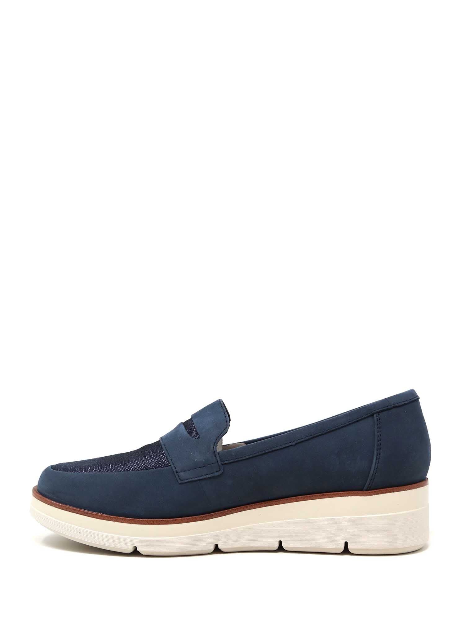 Mocassini Blu Clarks