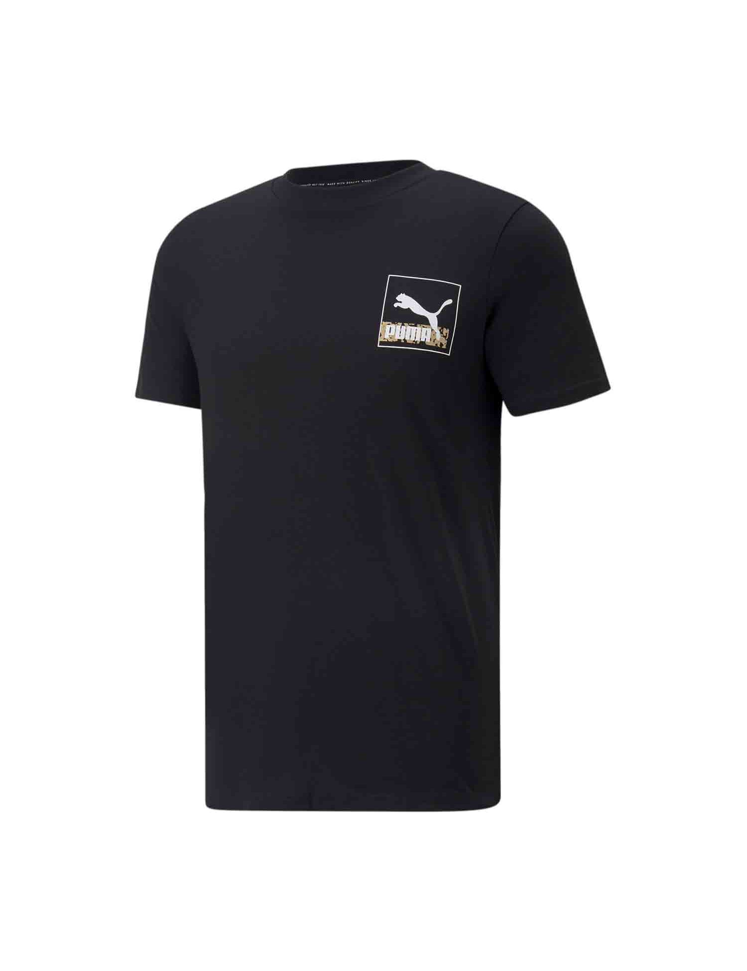 T-shirt Nero Puma