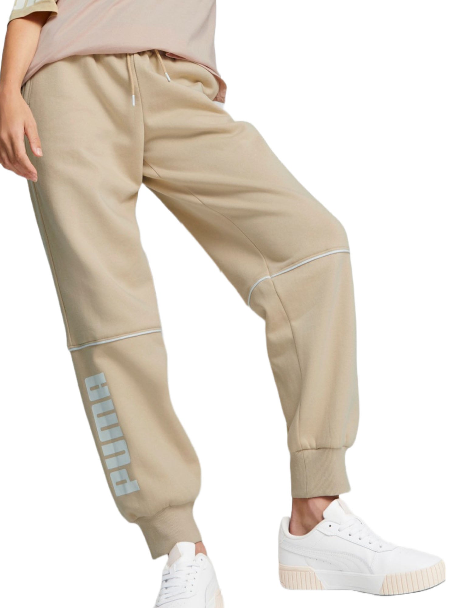 Pantaloni sportivi Beige Puma