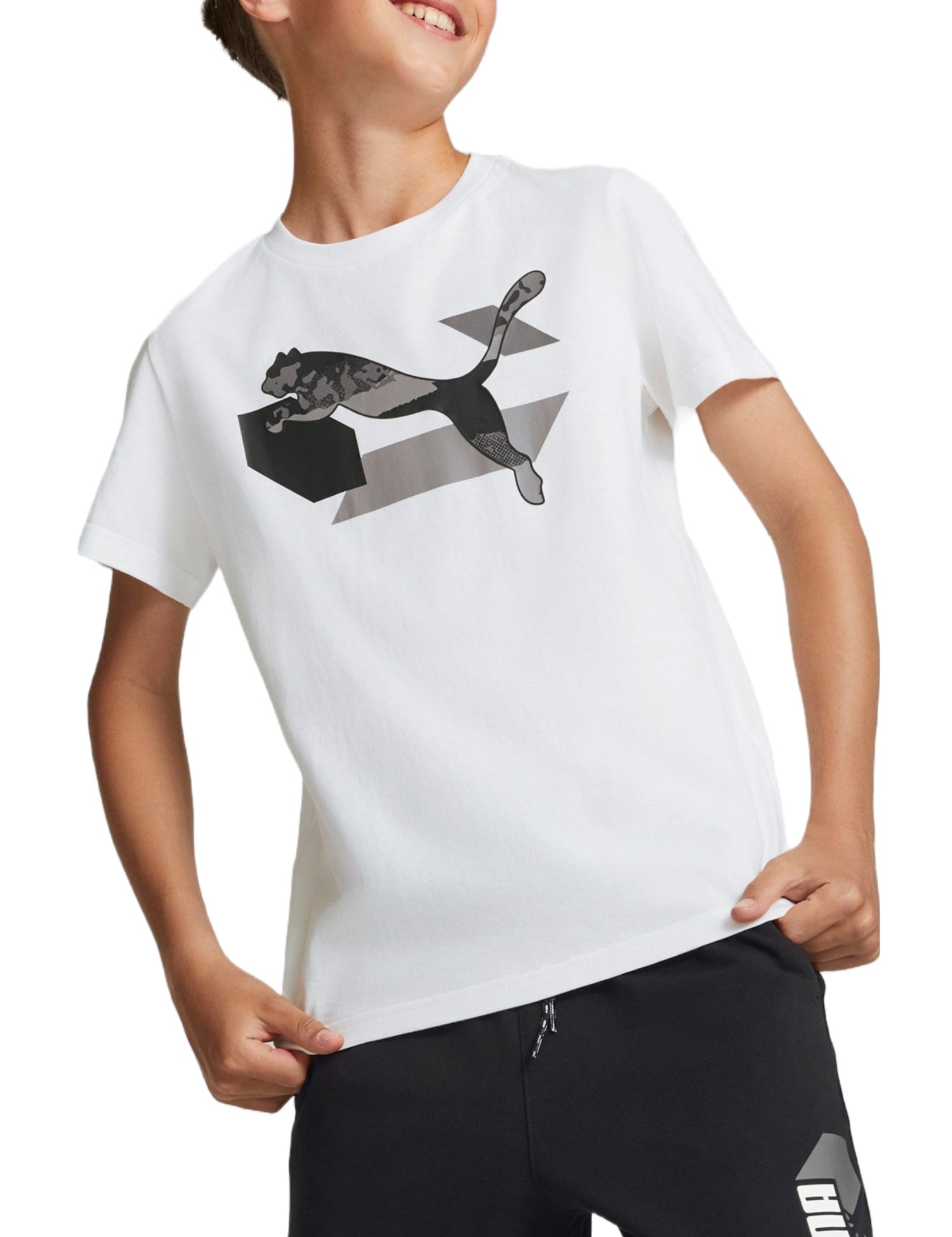 T-shirt Bianco Puma