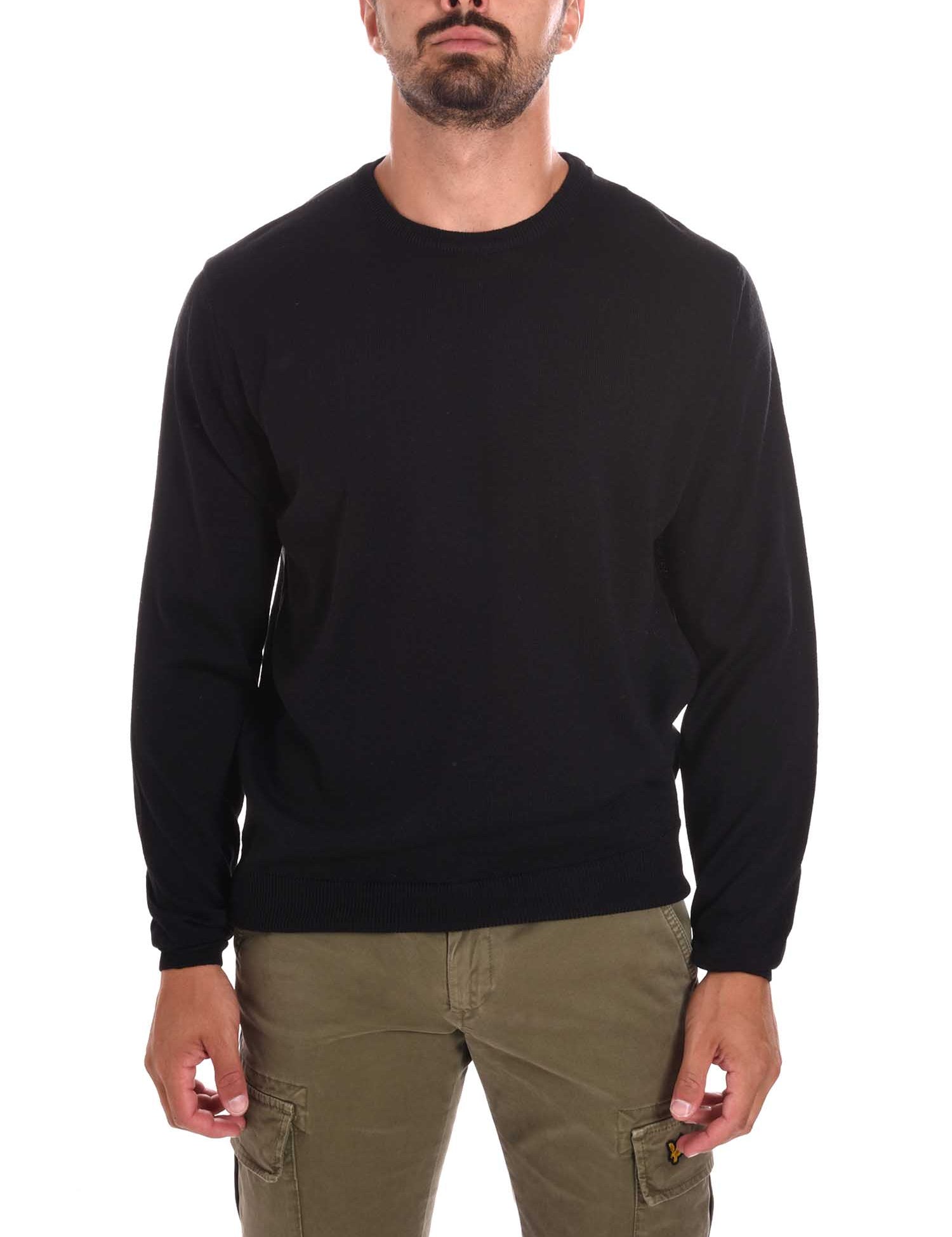 Maglioncini Nero Borgoni Milano