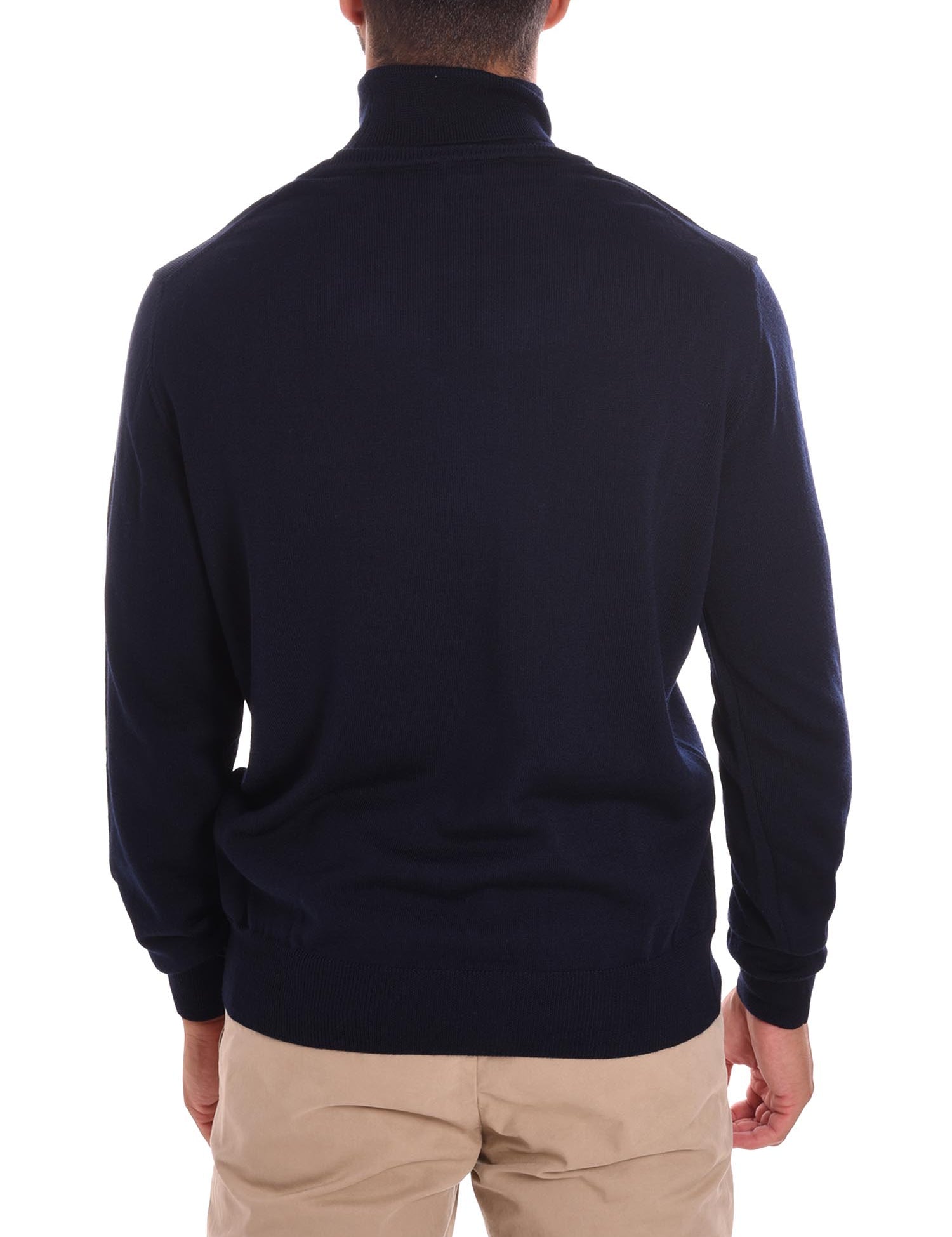 Maglie a collo alto Blu Borgoni Milano