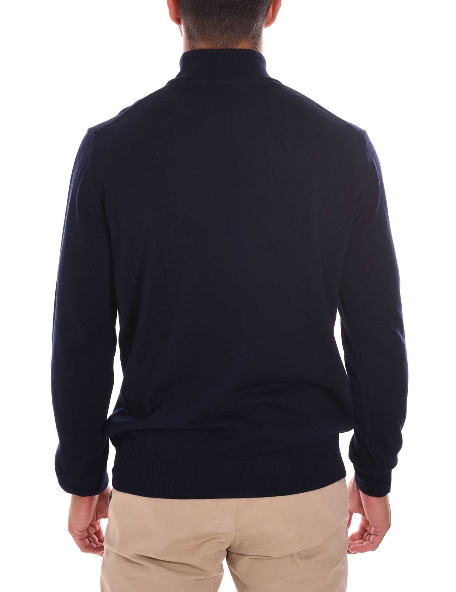 Maglie a collo alto Blu Borgoni Milano