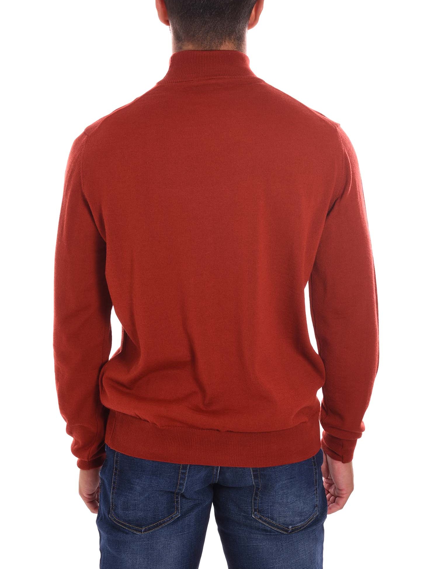 Maglie a collo alto Arancio Borgoni Milano