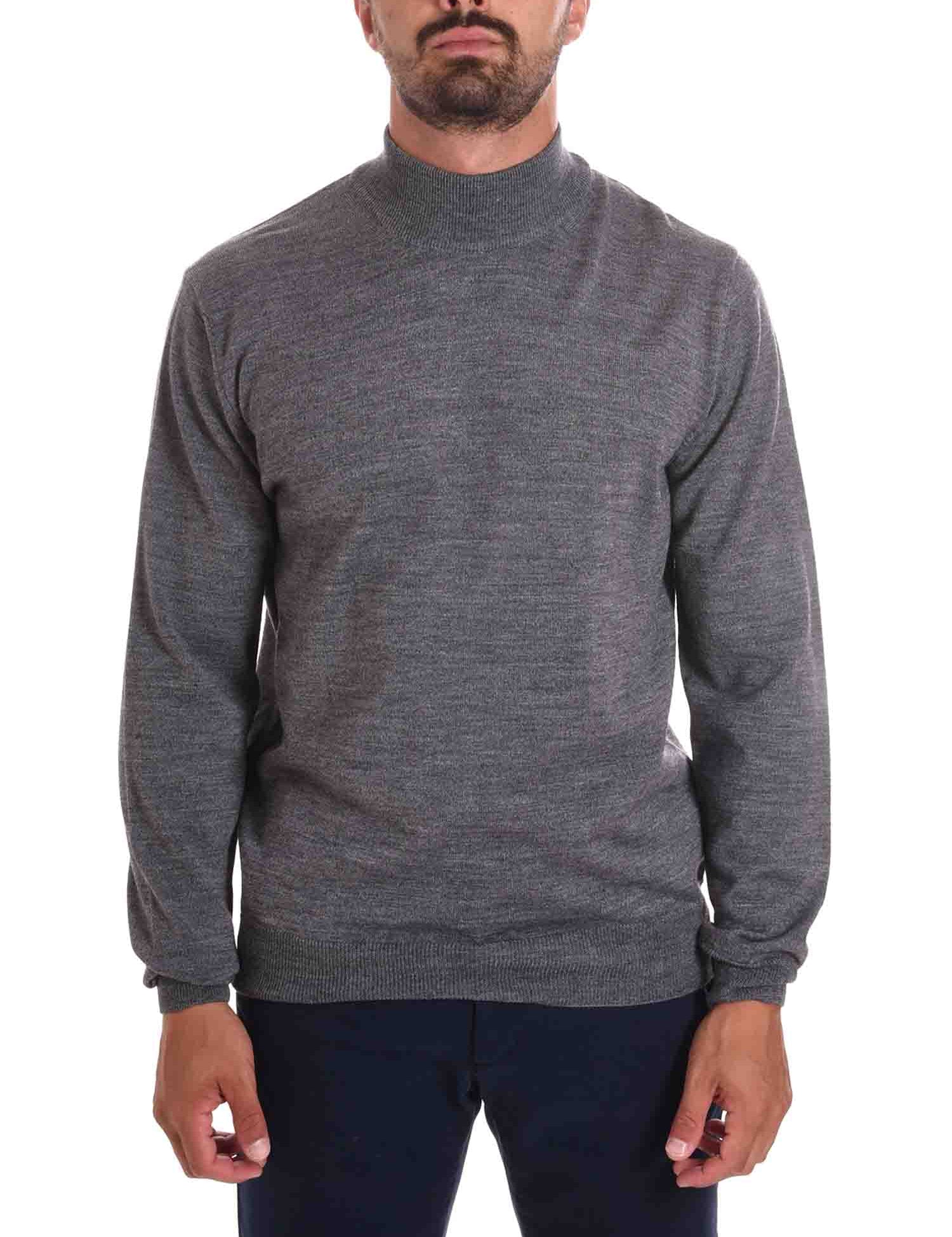 Maglie a collo alto Grigio Borgoni Milano