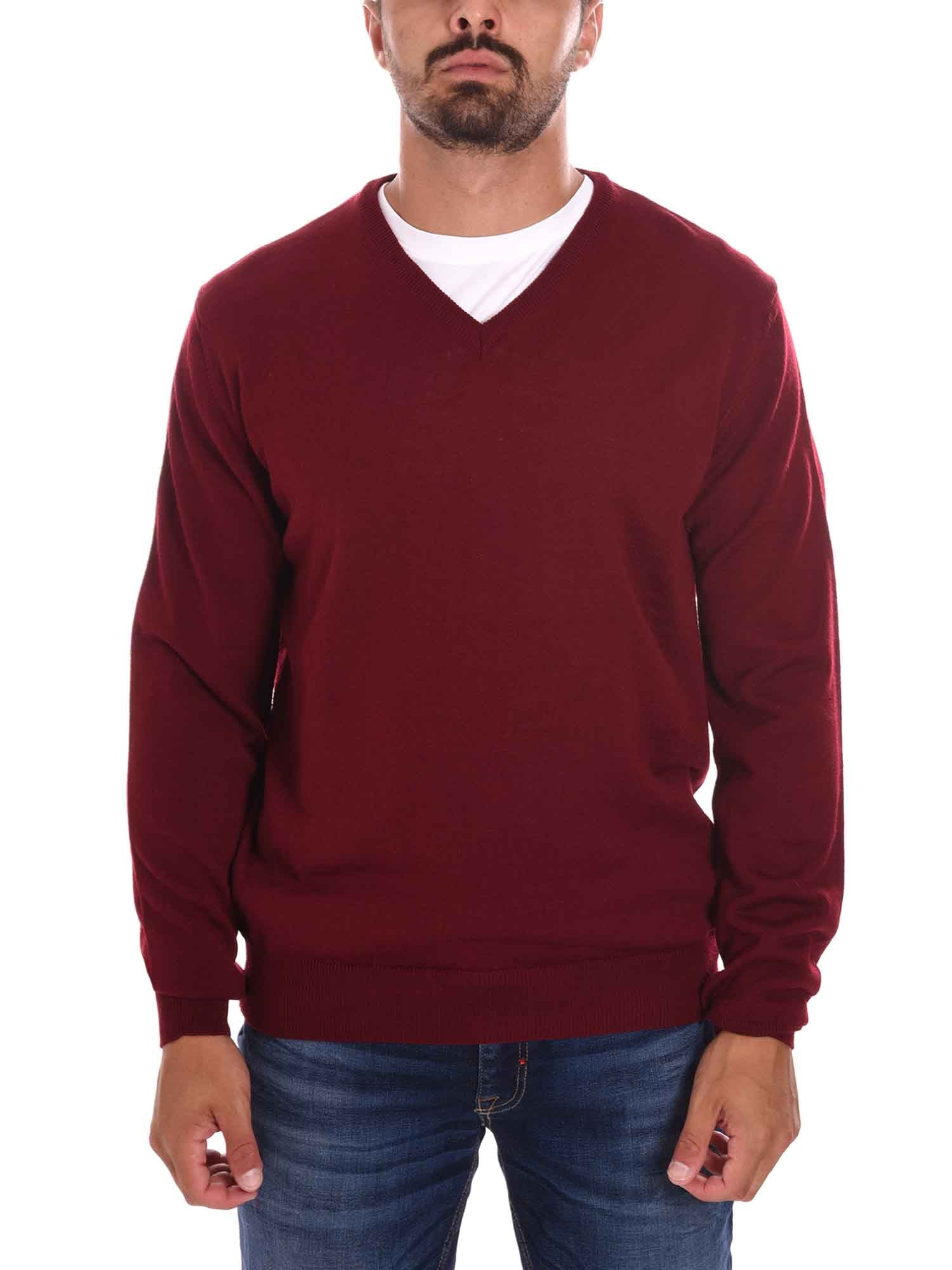 Maglioncini Bordeaux Borgoni Milano