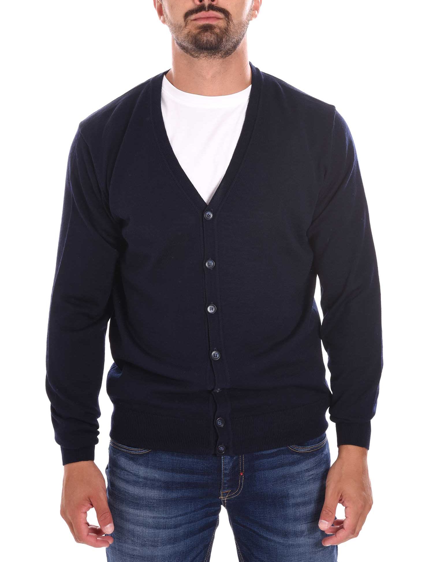 Cardigan Blu Borgoni Milano