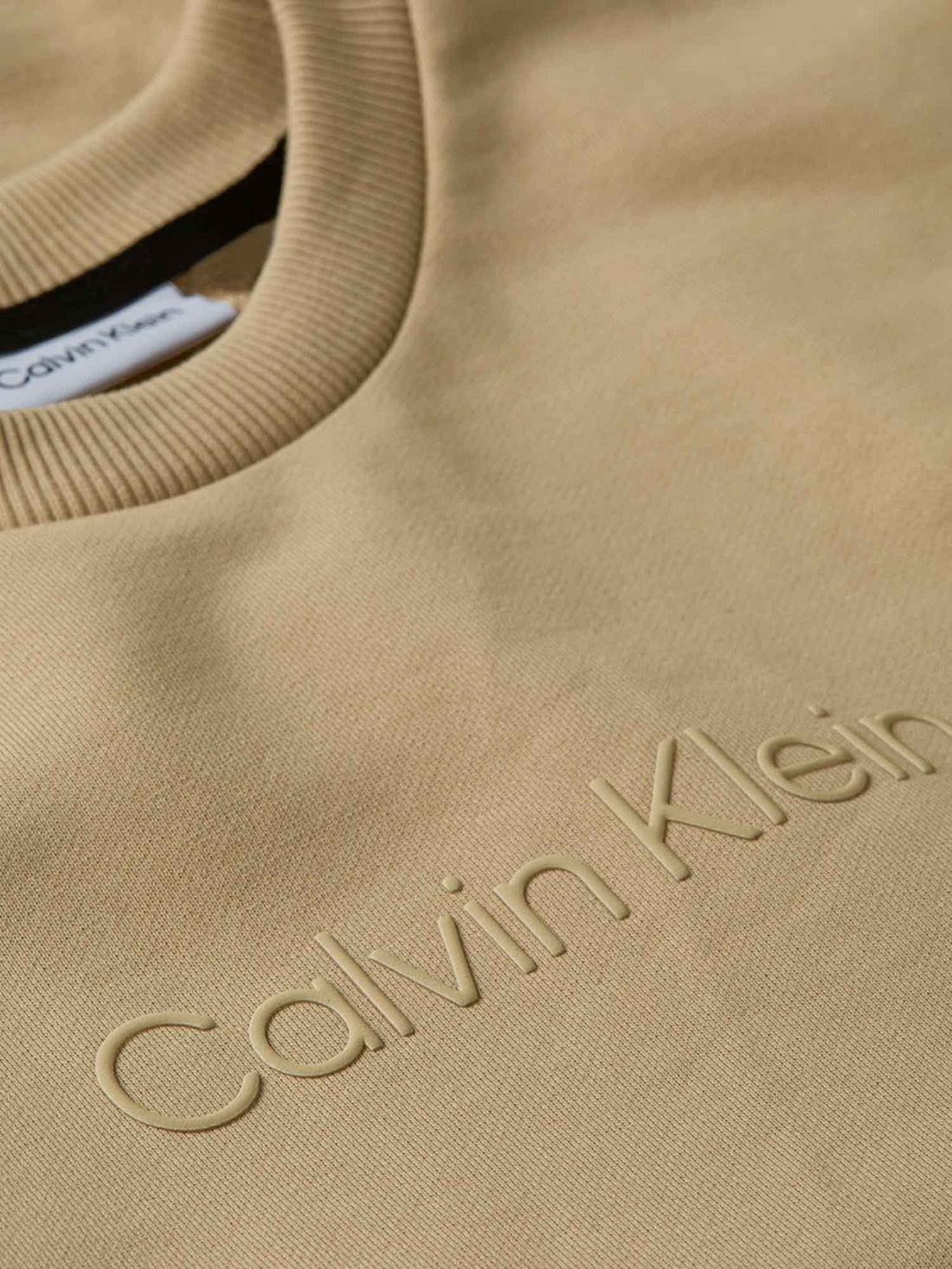 Felpe Beige Calvin Klein