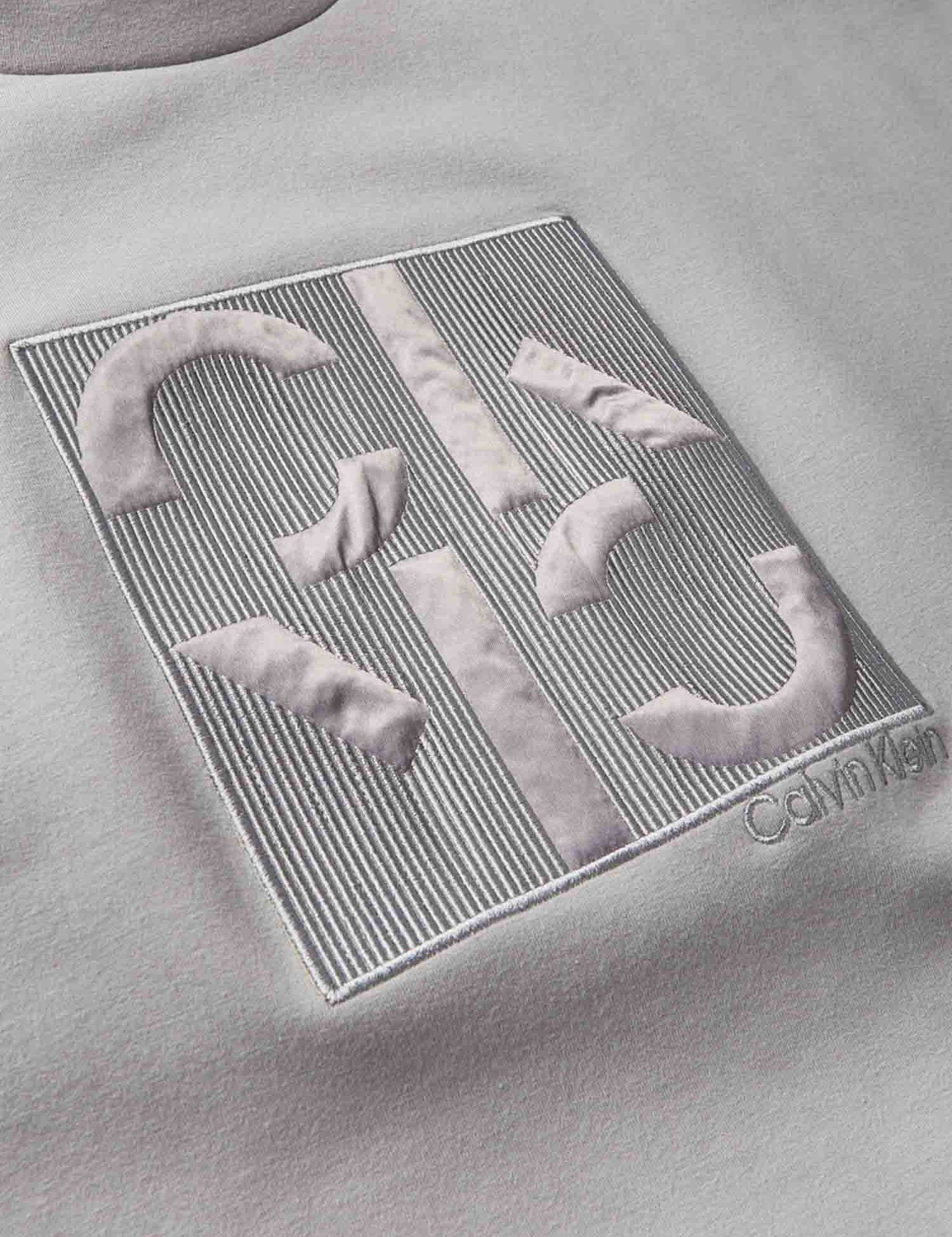 Felpe Grigio Calvin Klein