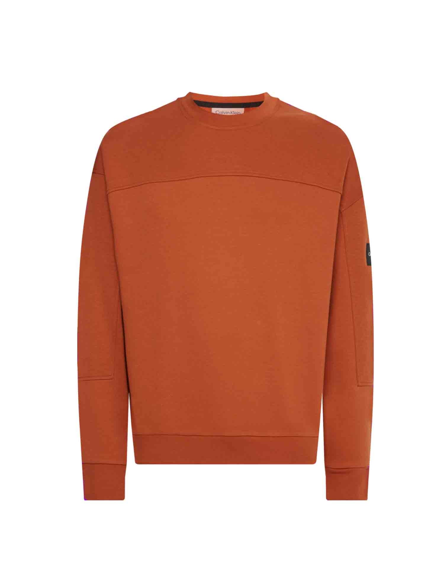 Felpe Arancio Calvin Klein