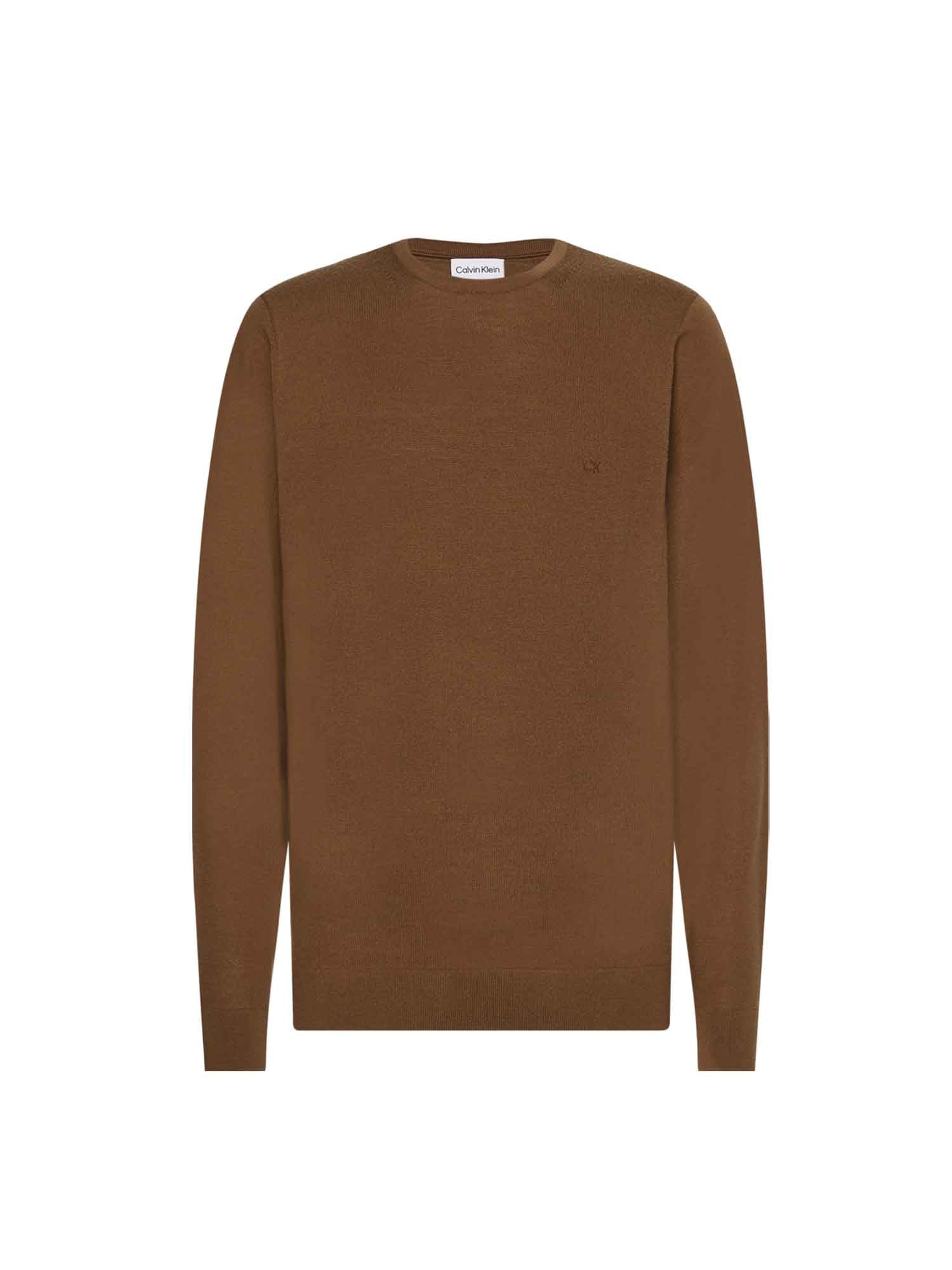 Maglioncini Marrone Calvin Klein