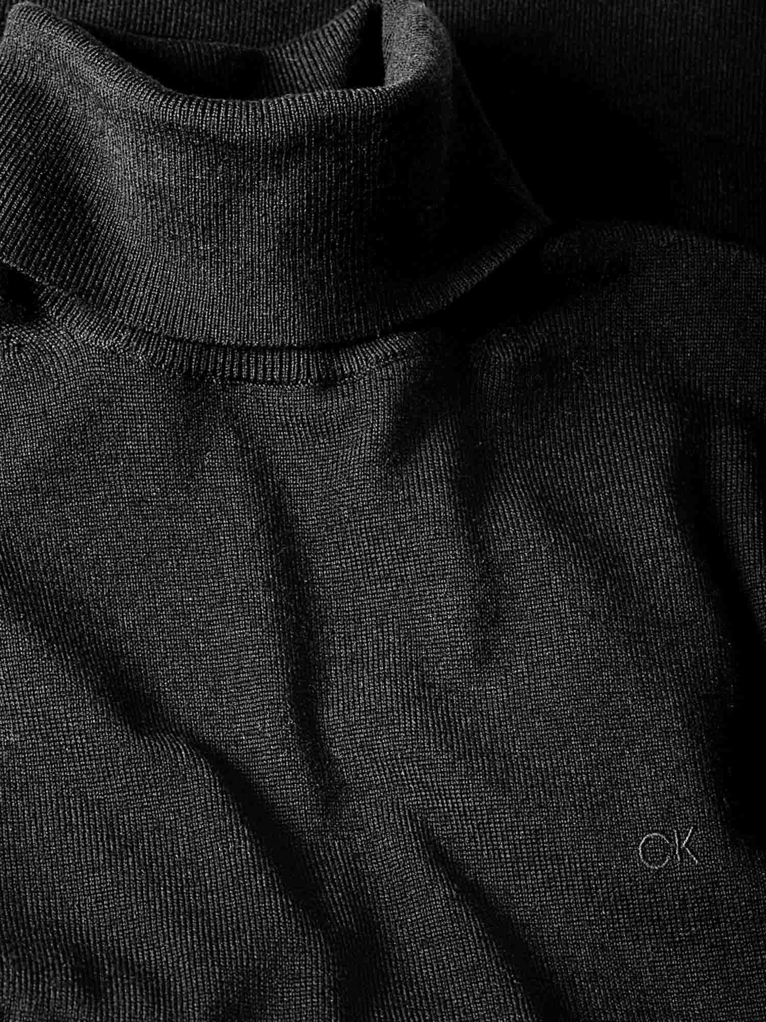 Maglie a collo alto Nero Calvin Klein