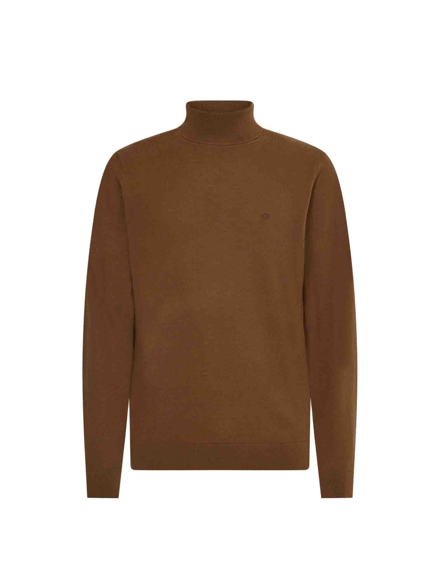 Maglie a collo alto Marrone Calvin Klein