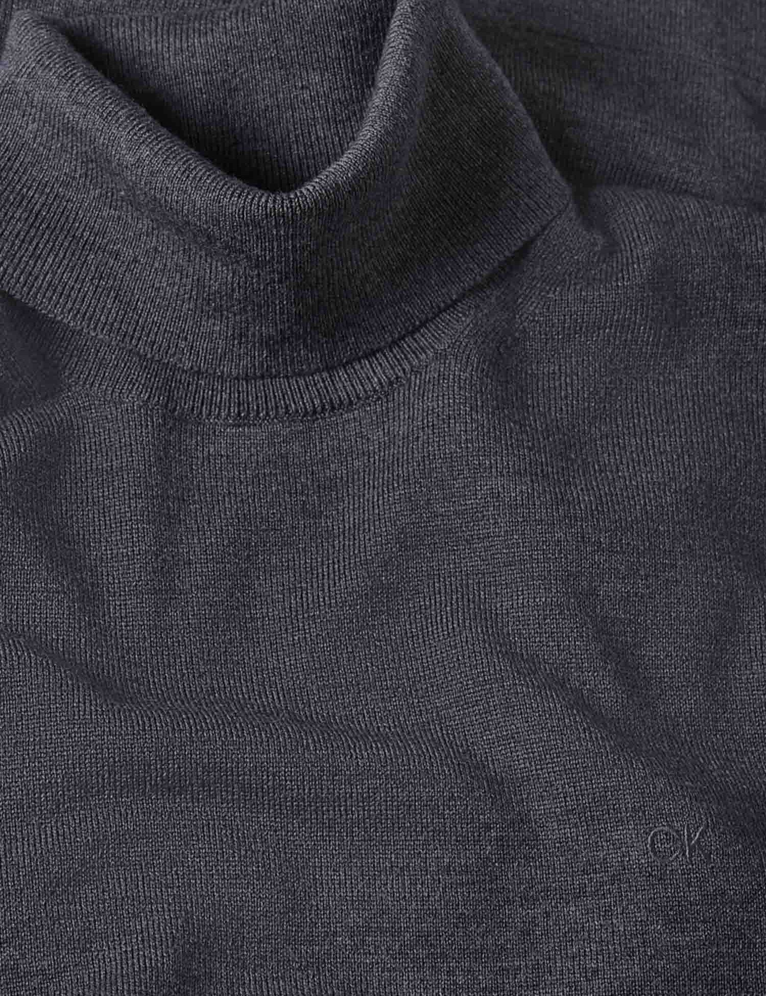 Maglie a collo alto Grigio Calvin Klein