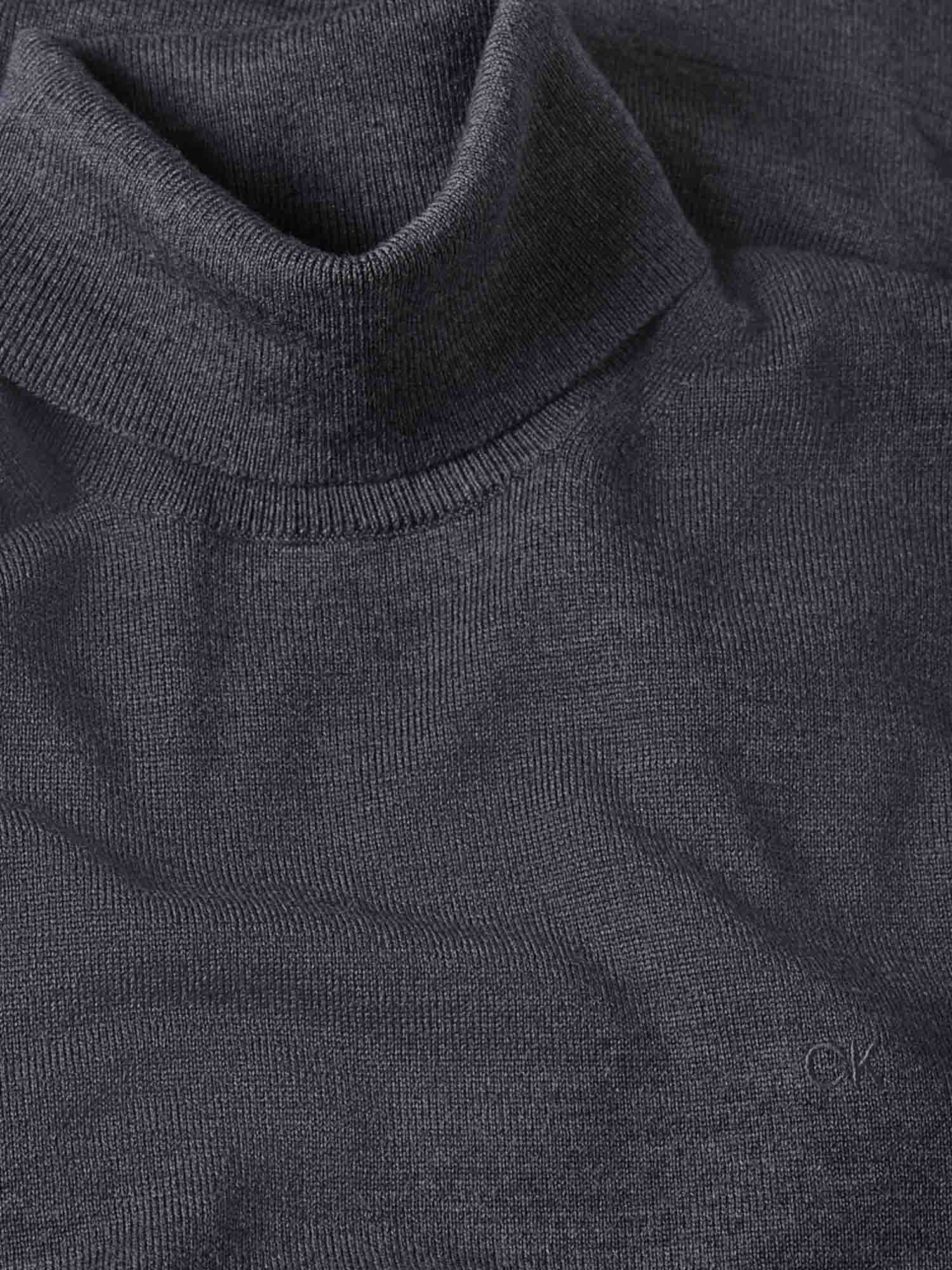 Maglie a collo alto Grigio Calvin Klein