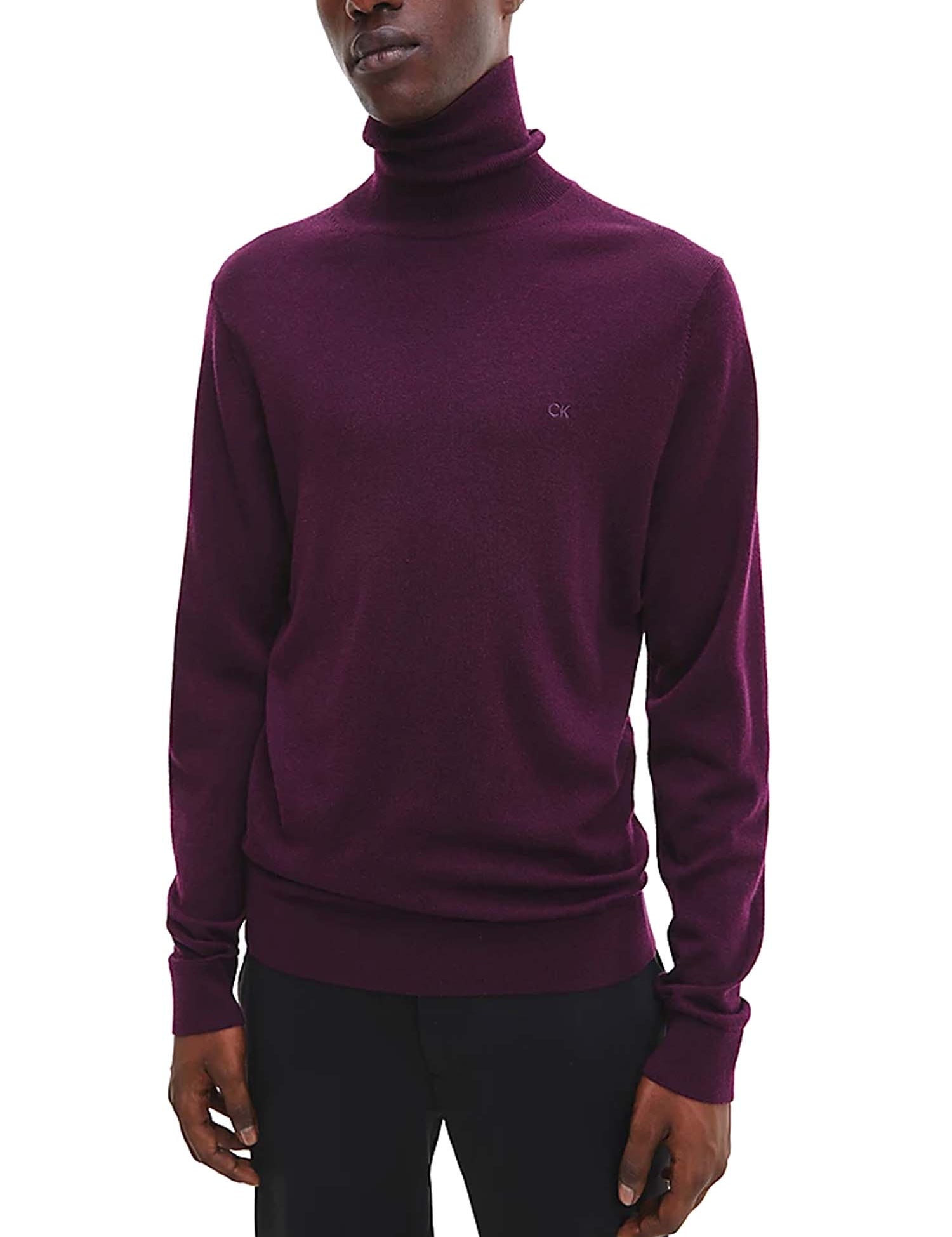Maglie a collo alto Viola Calvin Klein