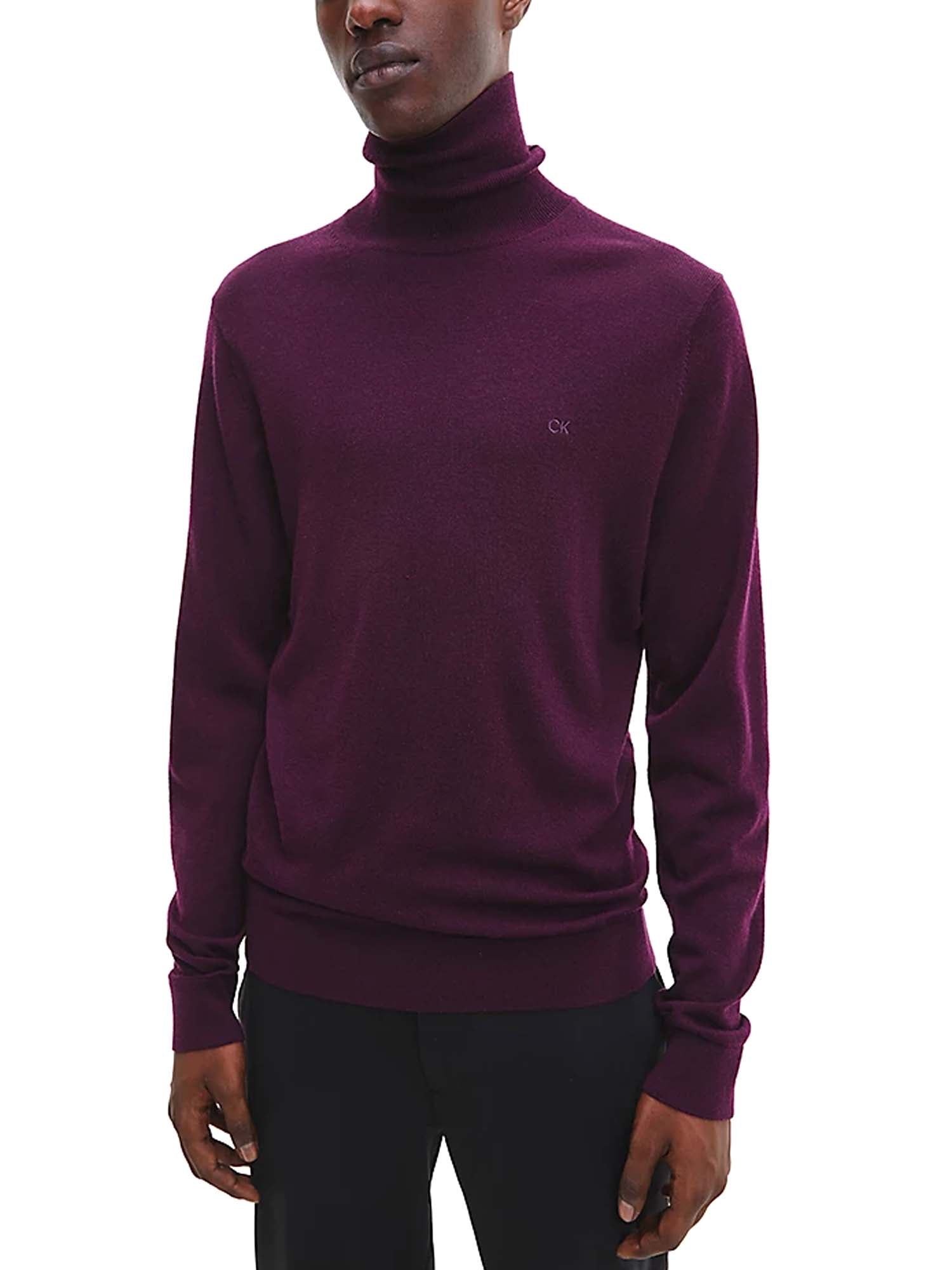 Maglie a collo alto Viola Calvin Klein
