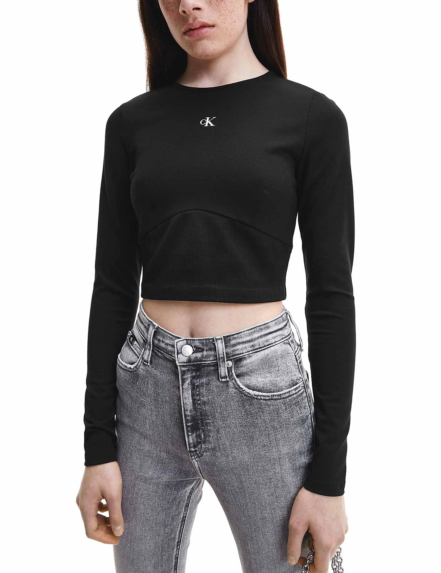 T-shirt Nero Calvin Klein Jeans