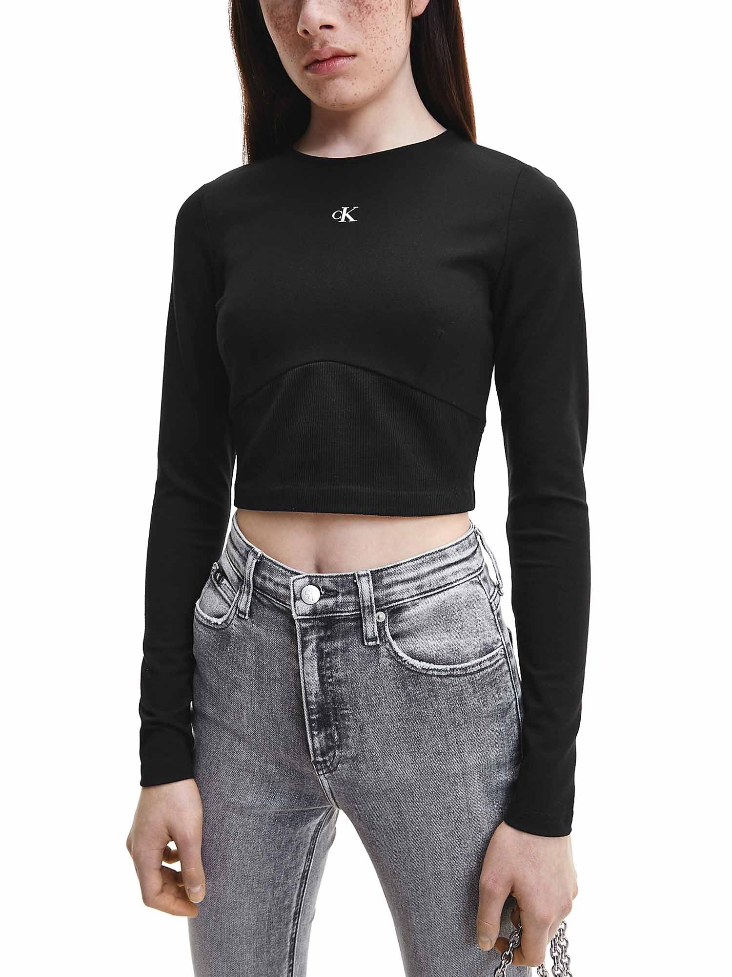 T-shirt Nero Calvin Klein Jeans