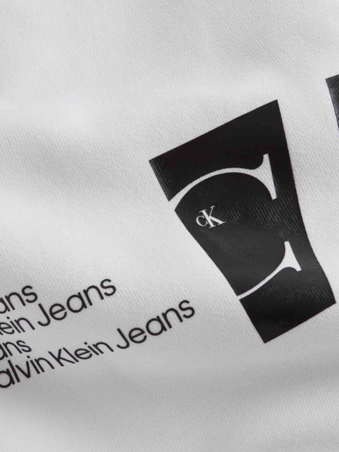 Felpe Bianco Calvin Klein Jeans
