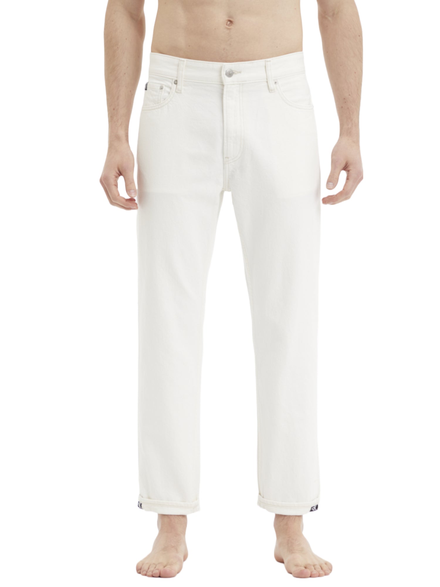 Jeans Bianco Calvin Klein Jeans