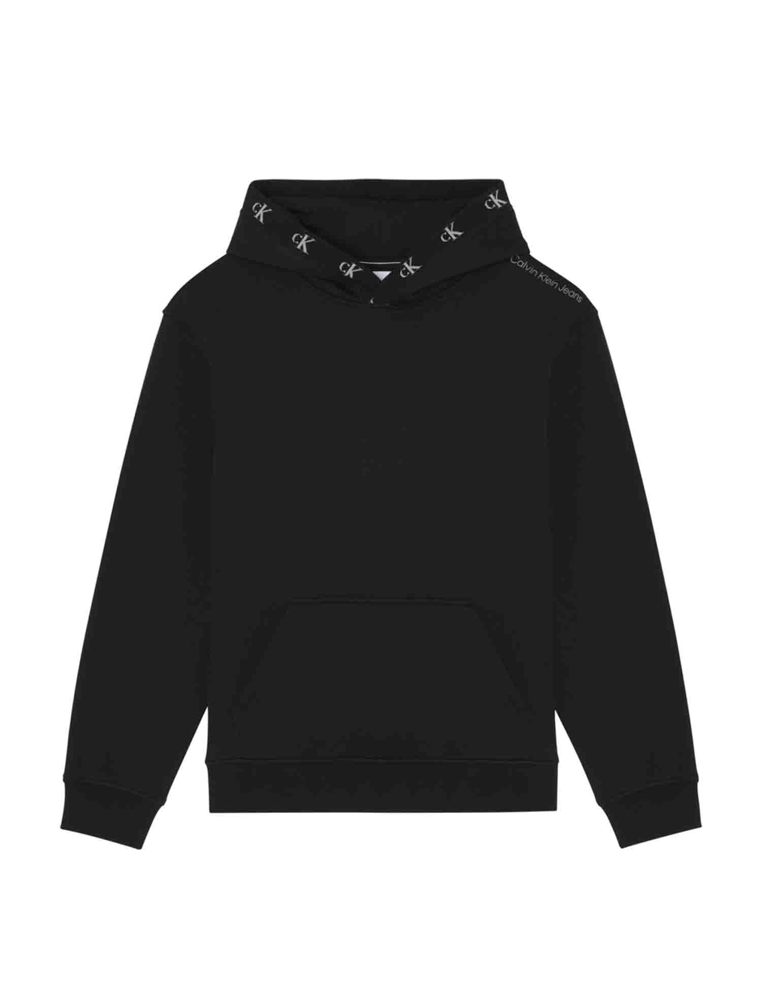 Felpe Nero Calvin Klein Jeans