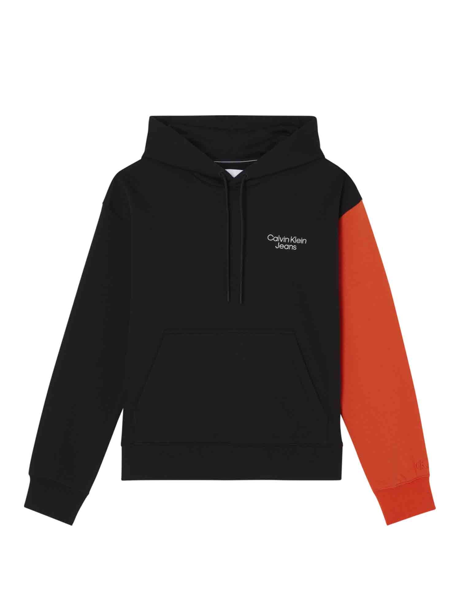 Felpe Nero Calvin Klein Jeans