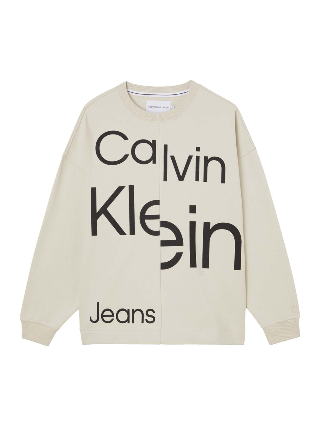 Felpe Beige Calvin Klein Jeans