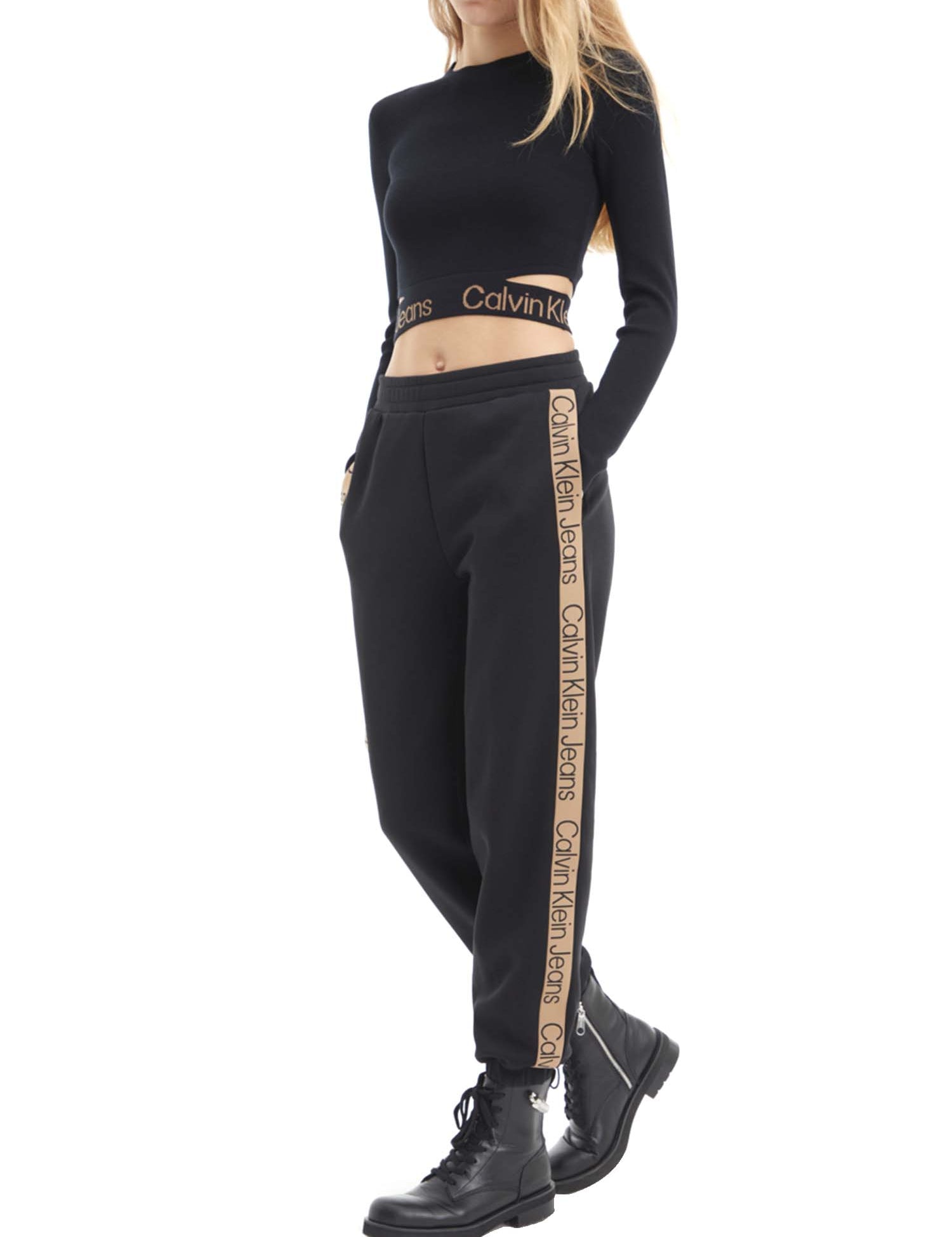 Maglioncini Nero Calvin Klein Jeans