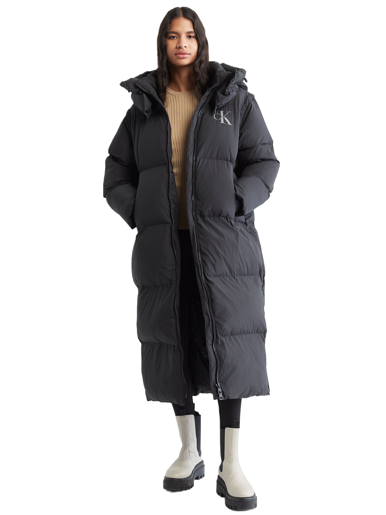 Piumini Nero Calvin Klein Jeans