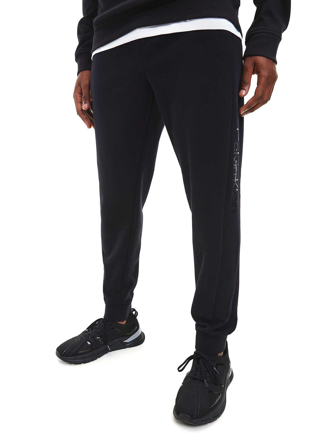 Pantaloni sportivi Nero Calvin Klein Performance 